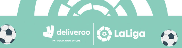 Deliveroo. Patrocinador oficial de LaLiga 