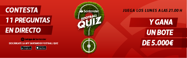 SANTANDER FOOTBALL QUIZ