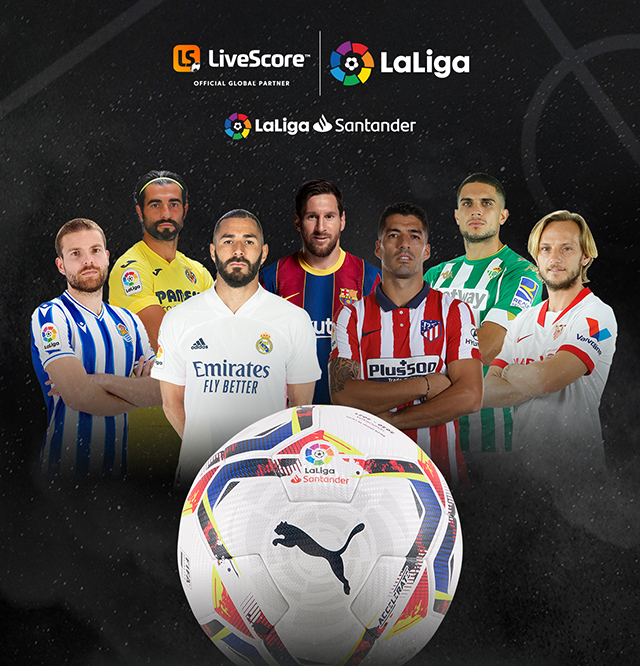 Gana un Balón Oficial de Puma y una Camiseta Oficial de Club de LaLiga Santander